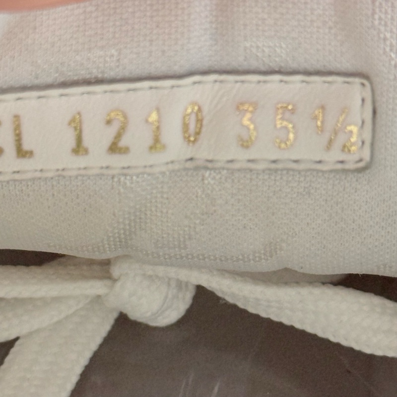 LV/路易威登 白蓝牛仔满印休闲鞋 35.5码 95新-3