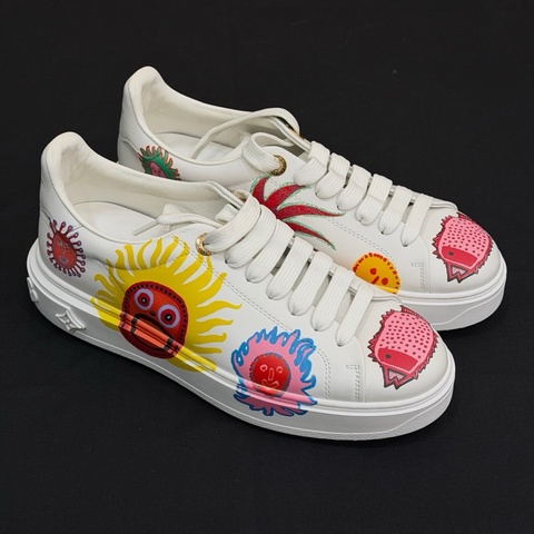 99新LV 草间弥生time out小白鞋女鞋36.5码 LV