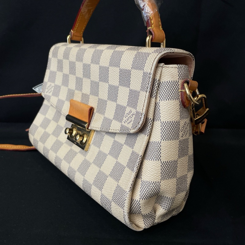 路易威登/Louis Vuitton Croisette N41581    Damier Azur 塗層帆布 25.0x 17.0x 9.5 cm-2