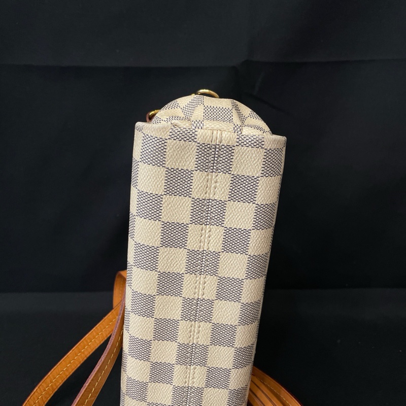 路易威登/Louis Vuitton Croisette N41581    Damier Azur 塗層帆布 25.0x 17.0x 9.5 cm-7