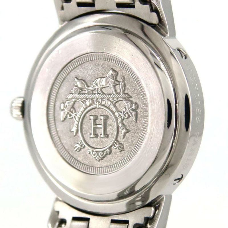 愛馬仕 Clipper CL4.210 不鏽鋼石英錶-5