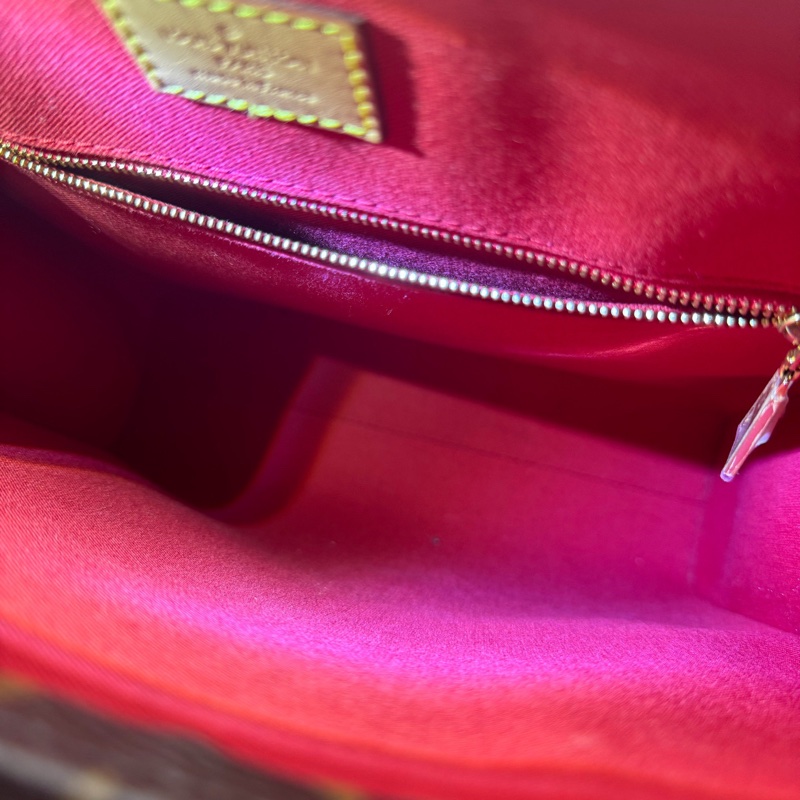 lv琴譜托特包 路易威登/Louis Vuitton Sac Plat 芯片款,無肩帶-4