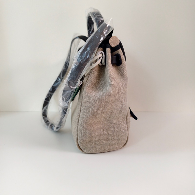 Hermes愛馬仕 Herbag 帆布包 單肩斜挎31 y刻-3