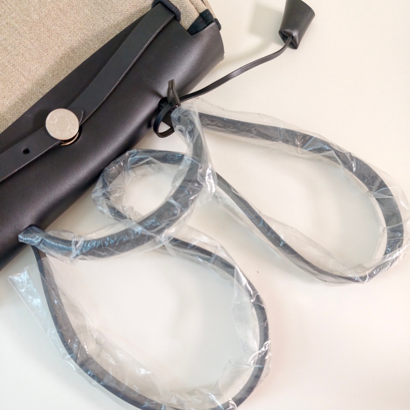 Hermes愛馬仕 Herbag 帆布包 單肩斜挎31 y刻-8