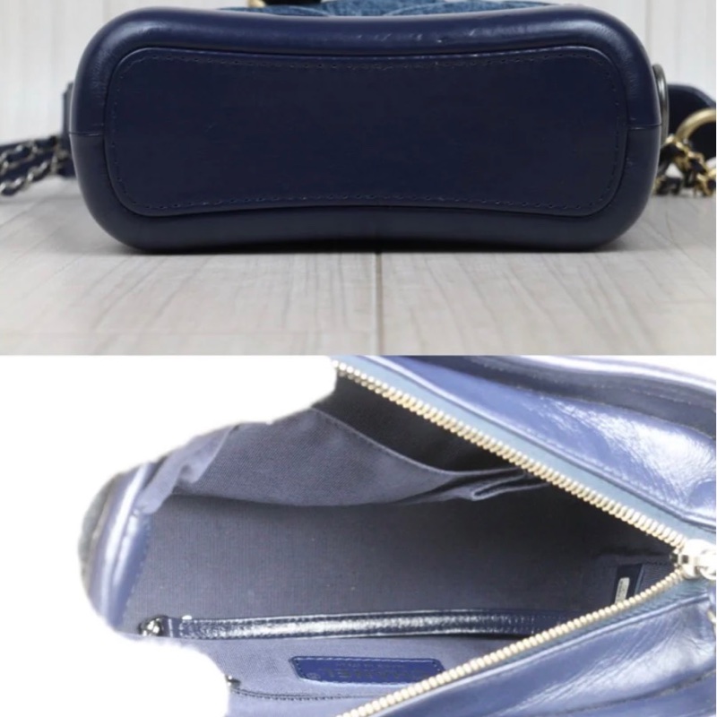 「JL精品代購」9新 Chanel 香奈兒 牛仔 流浪包-7