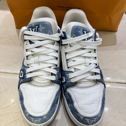 LV trainer白藍牛仔 9碼 二手便宜出 編號2510156835