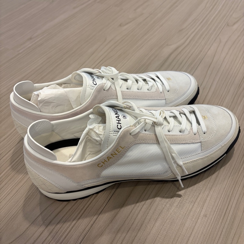 香奈兒Chanel 男生運動鞋 休閒麂皮稀有款44號-2