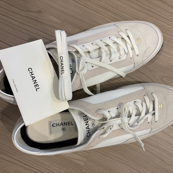 香奈兒Chanel 男生運動鞋 休閒麂皮稀有款44號-6