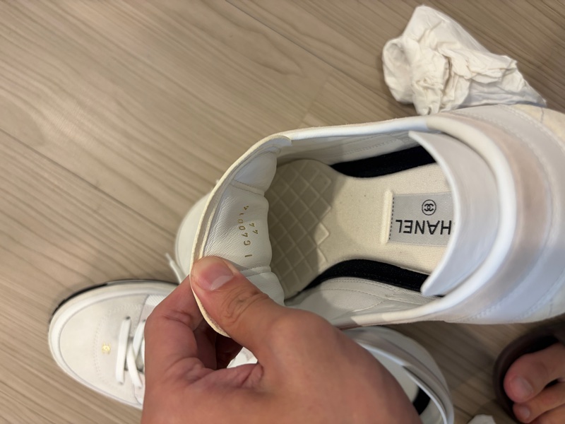 香奈兒Chanel 男生運動鞋 休閒麂皮稀有款44號-9