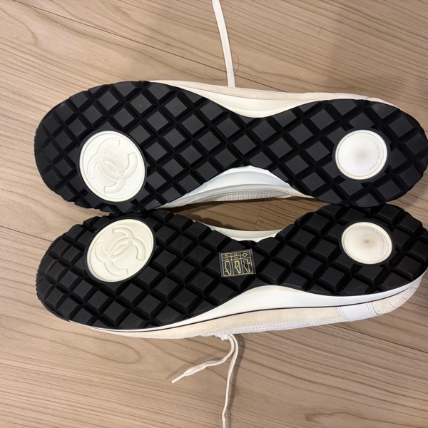 香奈兒Chanel 男生運動鞋 休閒麂皮稀有款44號-11