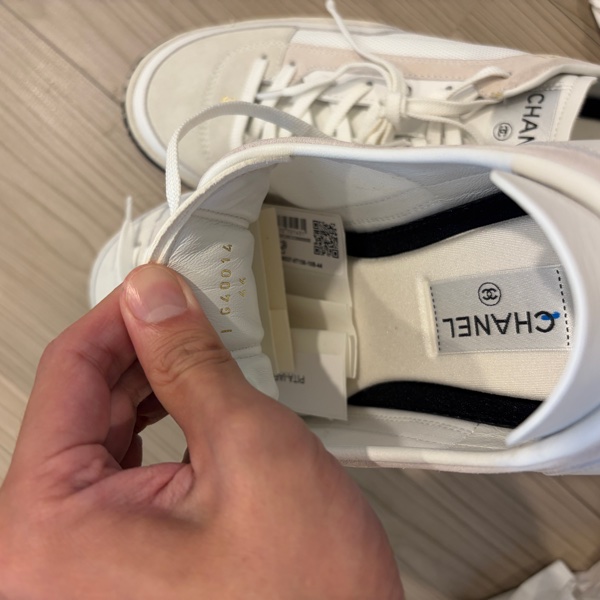 香奈兒Chanel 男生運動鞋 休閒麂皮稀有款44號-12