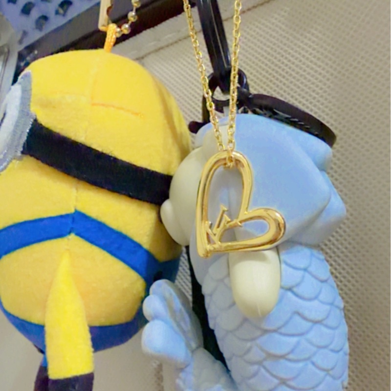 【保留中可排】全新！LV 愛心項鍊大全配-9