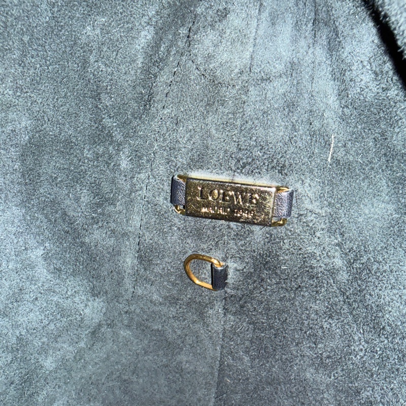 LOEWE 異形水桶肩背斜挎包 黑色-16