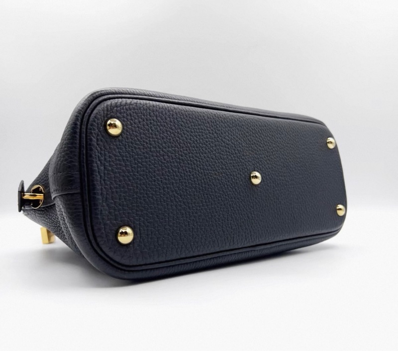 Hermes/愛馬仕 bolide31保齡球包黑金 C刻 附件：塵袋，肩帶 尺寸：31x25cm 99新-3