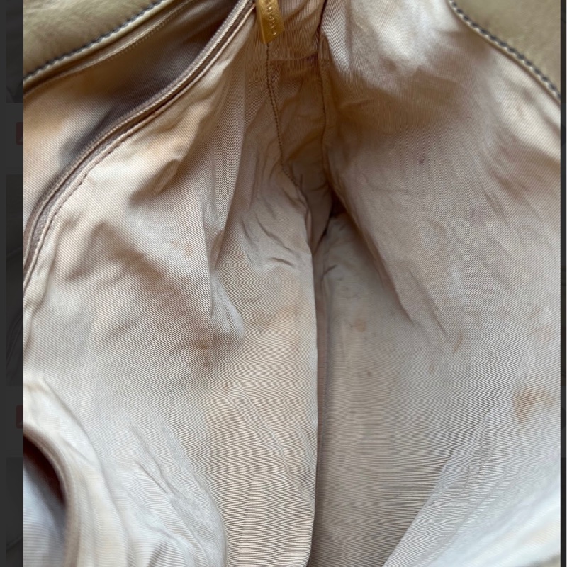 【大減價！】【稀有】Chanel Handbag 香奈兒 肩背包 全牛皮 杏色 奶茶色-16