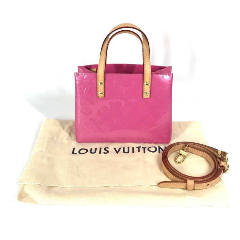路易威登 M24028 Monogram Vernis LV Remix Lead PM 兩用包，手提包，單肩包，女士，霓虹粉色-17