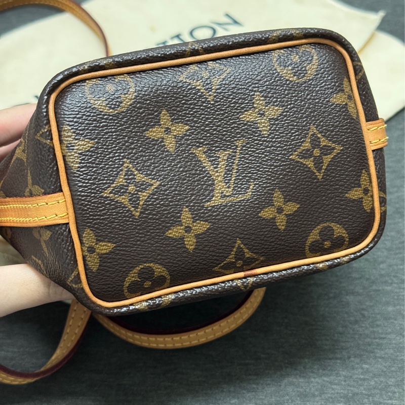 LV Nano Noe小水桶 經典老花-4