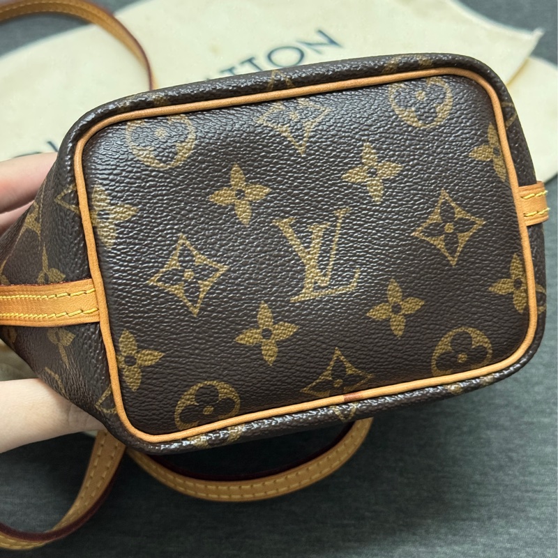 LV Nano Noe小水桶 經典老花-8