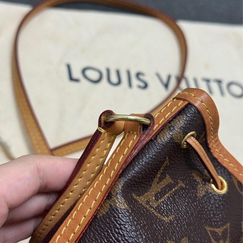LV Nano Noe小水桶 經典老花-12