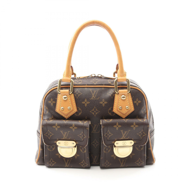 路易威登 Manhattan PM 手提包 M40026 Monogram 帆布棕色二手女士 LV-0