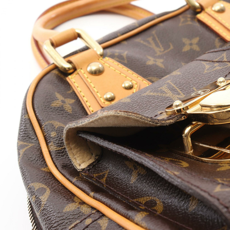 路易威登 Manhattan PM 手提包 M40026 Monogram 帆布棕色二手女士 LV-9