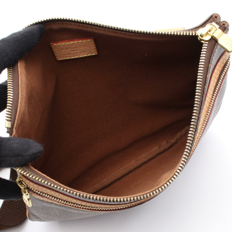路易威登 Pochette Bosphorele 單肩包 M40044 Monogram 帆布 棕色 二手-2