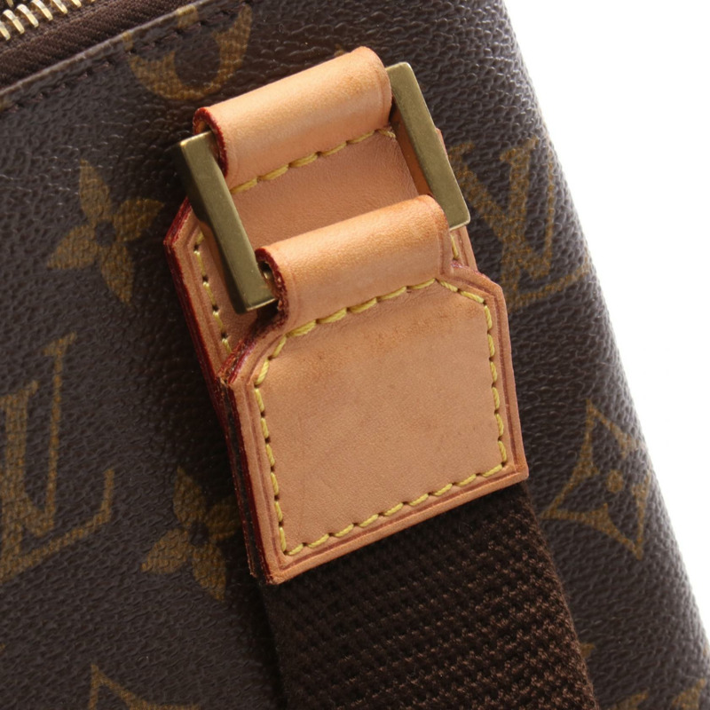 路易威登 Pochette Bosphorele 單肩包 M40044 Monogram 帆布 棕色 二手-7