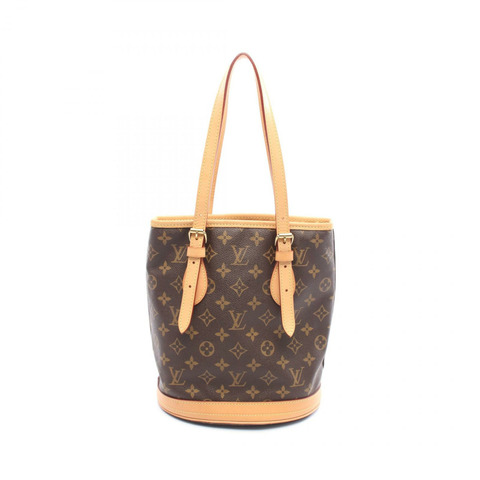 路易威登 (LOUIS VUITTON) 水桶包 PM 單肩手提包 M42238 Monogram 帆布 二手 女士 LV