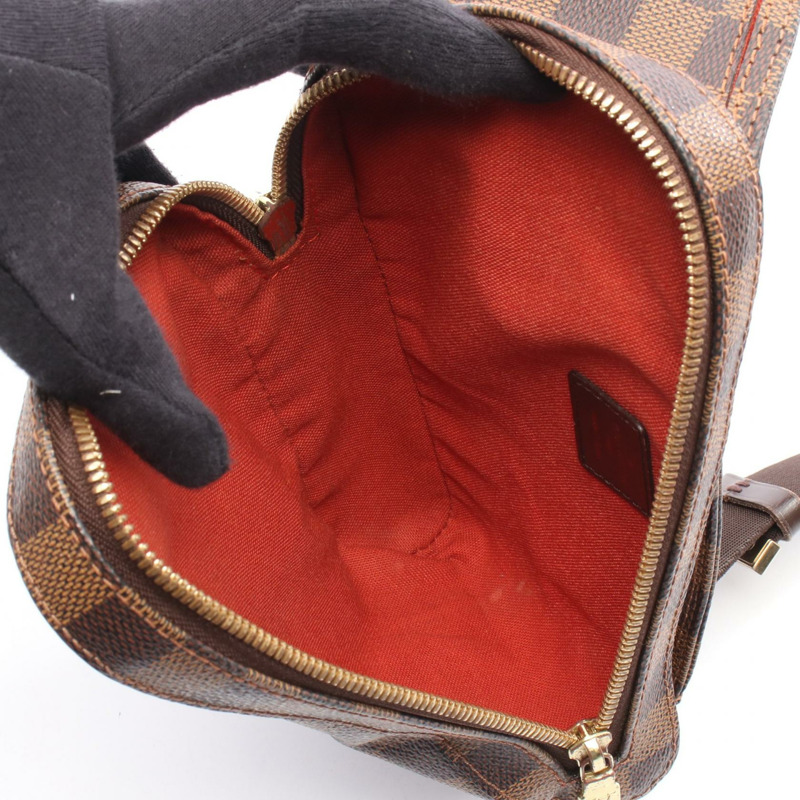 路易威登 Geronimos 腰包 N51994 Damier 帆布 棕色 Ebene 二手男女通用-2