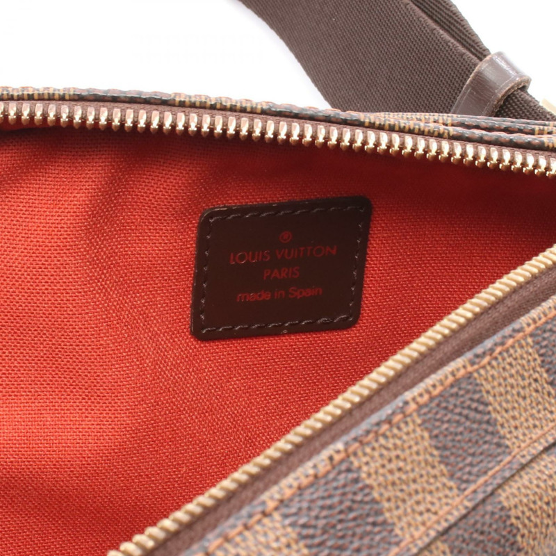 路易威登 Geronimos 腰包 N51994 Damier 帆布 棕色 Ebene 二手男女通用-3