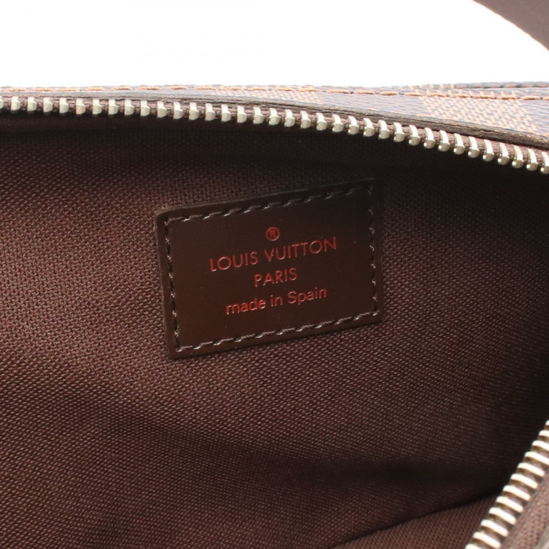 LOUIS VUITTON Geronimos 腰包斜背包 N51994 Damier 帆布 Ebene 二手 LV-3