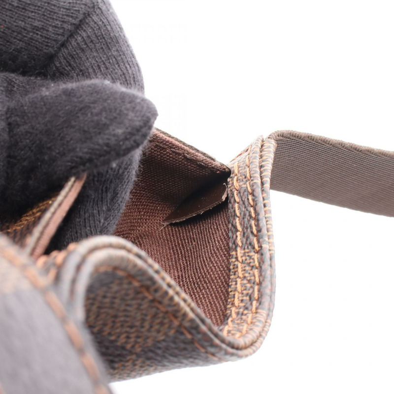 LOUIS VUITTON Geronimos 腰包斜背包 N51994 Damier 帆布 Ebene 二手 LV-4