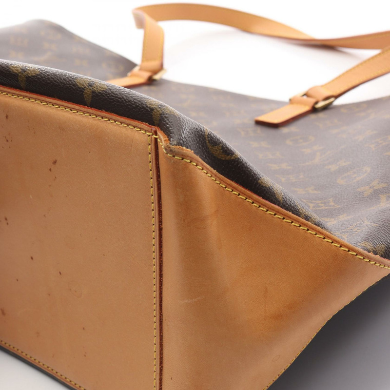 路易威登 Cabas Alto 手提單肩包 M51152 Monogram 皮革 棕色 二手-7