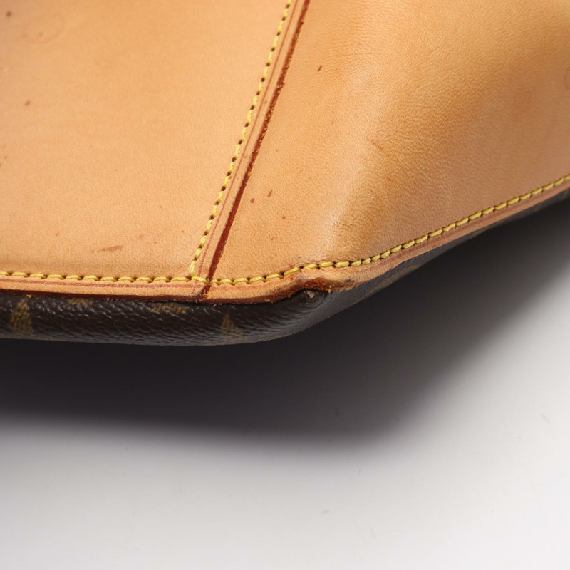 路易威登 Cabas Alto 手提單肩包 M51152 Monogram 皮革 棕色 二手-8