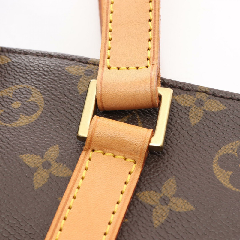 路易威登 Cabas Alto 手提單肩包 M51152 Monogram 皮革 棕色 二手-11