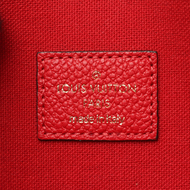 路易威登 Pochette Felicie 肩鍊斜背包 M63700 紅色皮革-3