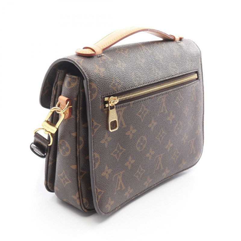 路易威登 Pochette Metis MM 斜背包 M44875 Monogram 棕色皮革-1