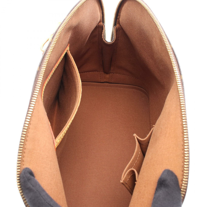 路易威登 Alma PM 手提包 M51130 Monogram 帆布皮革棕色二手女士-2