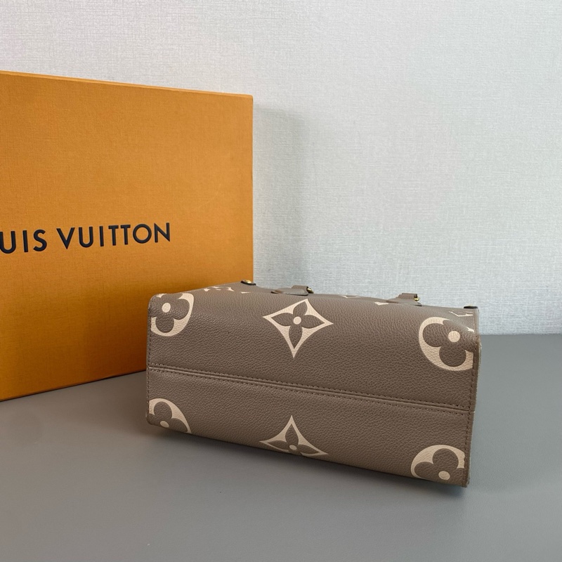 ✨Louis Vuitton LV on the go 大象灰小號 晶片款-5
