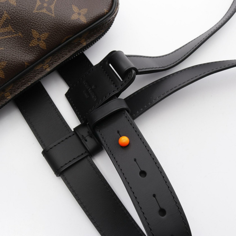 路易威登 Utility 腰包 M44477 Monogram Solar Ray 帆布 棕色 二手 男士-7