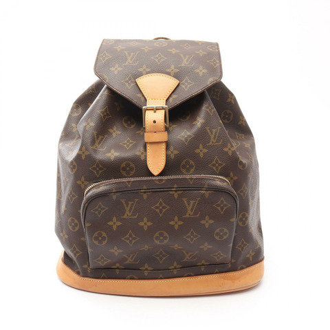 路易威登 Montsouris GM 雙肩包 M51135 Monogram 帆布 二手 LV