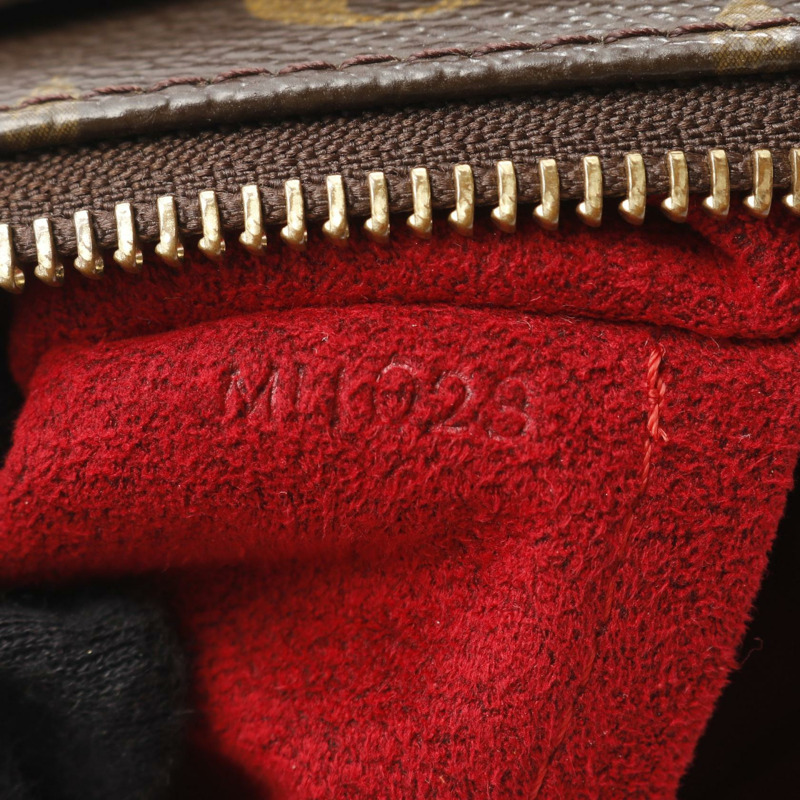 路易威登 Vivasite GM 單肩包 M51163 Monogram 帆布皮革棕色二手-4