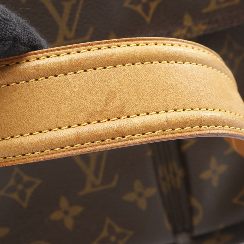 路易威登 Vivasite GM 單肩包 M51163 Monogram 帆布皮革棕色二手-13