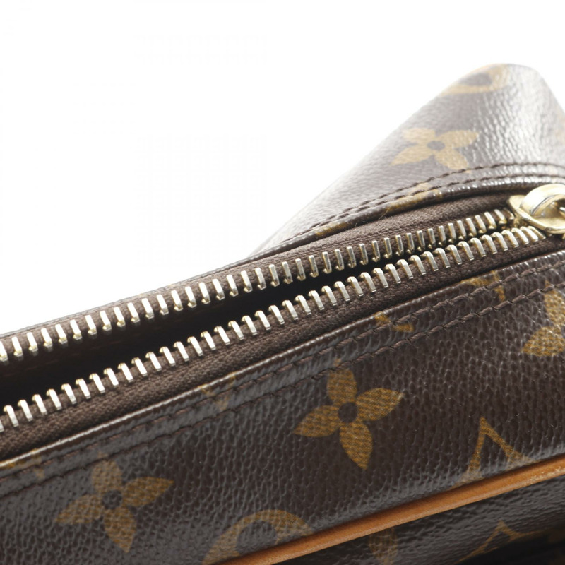 路易威登 Nile 肩斜背包 M45244 Monogram 皮革 棕色 二手-12