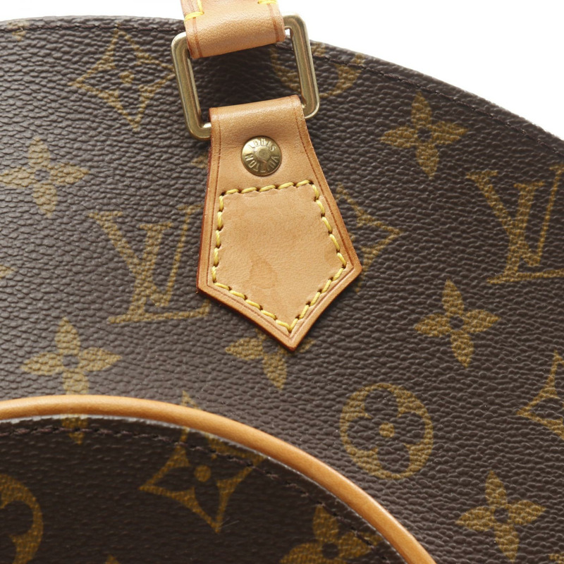 路易威登 Ellipse MM 手提包 M51126 Monogram 帆布皮革棕色二手女士-8