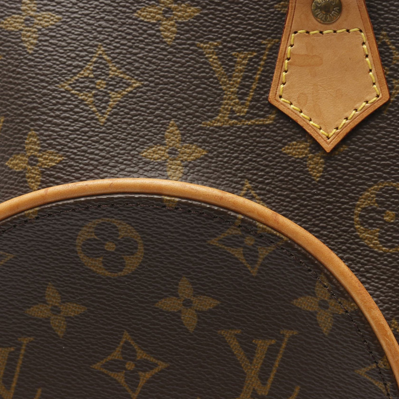 路易威登 Ellipse MM 手提包 M51126 Monogram 帆布皮革棕色二手女士-9