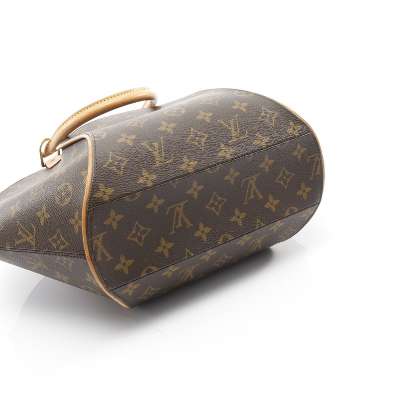 路易威登 Ellipse MM 手提包 M51126 Monogram 帆布皮革棕色二手女士-11