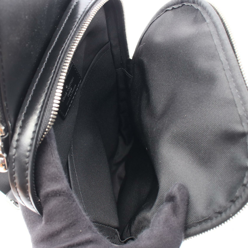 路易威登 Avenue Sling 腰包 M46327 Monogram Macassar 皮革-2