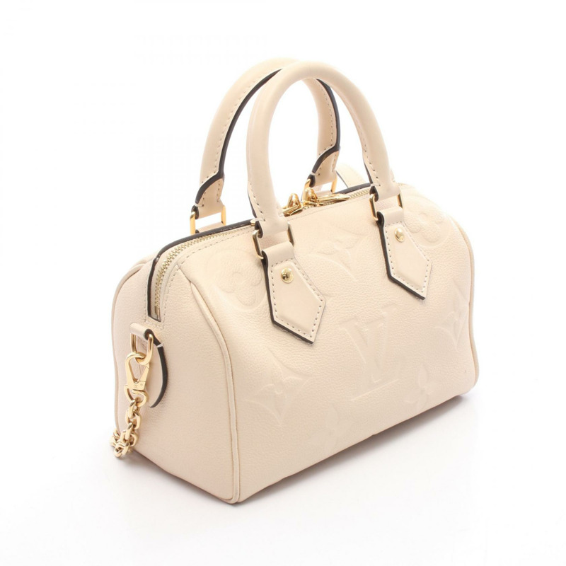 路易威登 Speedy Bandouliere 20 斜背包手提包 M58954 Monogram Empreinte-1