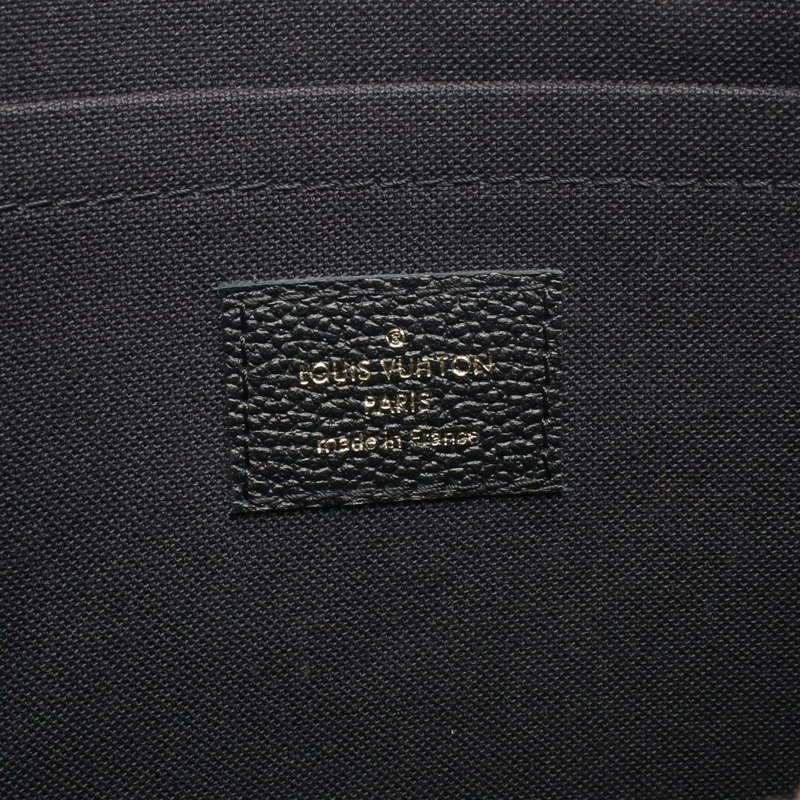 路易威登 Daily Pouch 手拿包 M62937 Monogram Emplant 皮革 黑色 二手-3